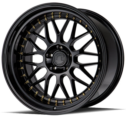 AH02 - JDMuscleWheelsAH021911511415GB19x115x114.3 | +15 | 73.1Gloss Black