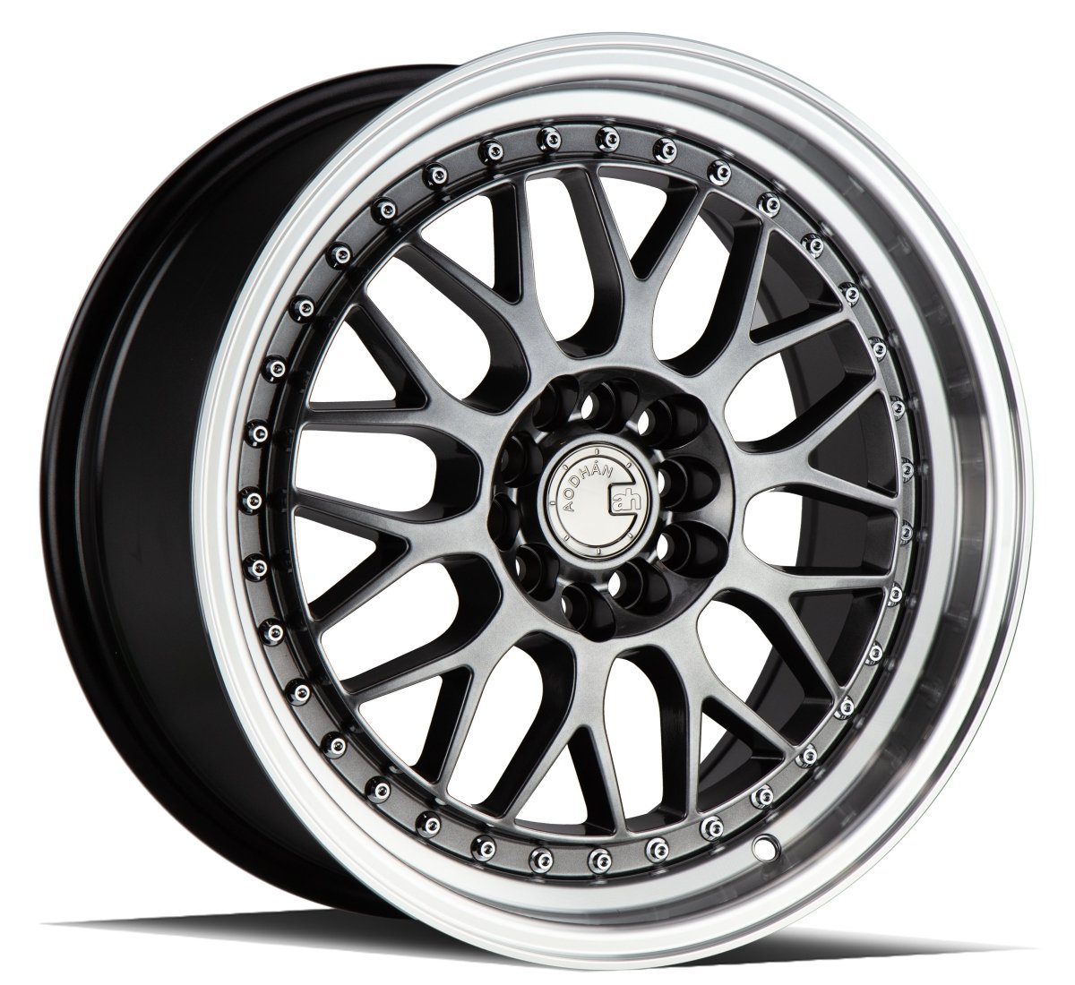 AH02 - JDMuscleWheelsAH021780410011435GB17x84x100,4x114.3 | +35 | 73.1Gloss Black
