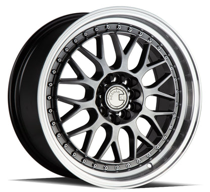 AH02 - JDMuscleWheelsAH021780410011435GB17x84x100,4x114.3 | +35 | 73.1Gloss Black