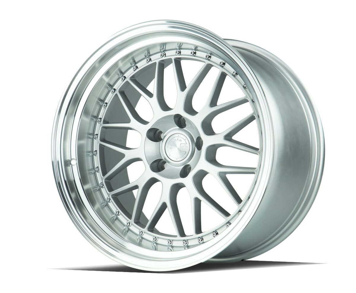AH02 - JDMuscleWheelsAH0219115114315SML19x115x114.3 | +15 | 73.1Silver w/ Machined Lip