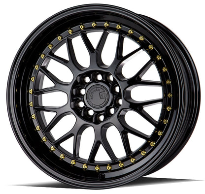AH02 - JDMuscleWheelsAH021780510011435GB17x85x100,5x114.3 | +35 | 73.1Gloss Black