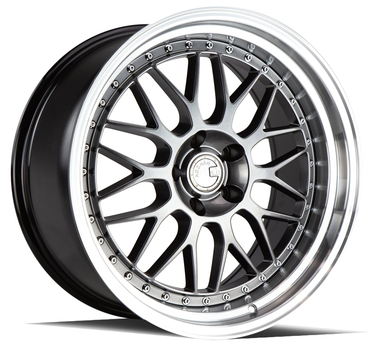 AH02 - JDMuscleWheelsAH021780410011435GB17x84x100,4x114.3 | +35 | 73.1Gloss Black