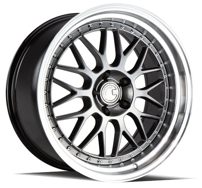 AH02 - JDMuscleWheelsAH021780410011435GB17x84x100,4x114.3 | +35 | 73.1Gloss Black