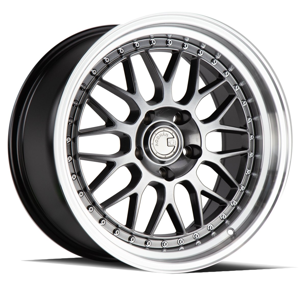 AH02 - JDMuscleWheelsAH021780410011435GB17x84x100,4x114.3 | +35 | 73.1Gloss Black