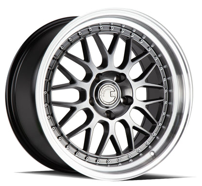 AH02 - JDMuscleWheelsAH021780410011435GB17x84x100,4x114.3 | +35 | 73.1Gloss Black