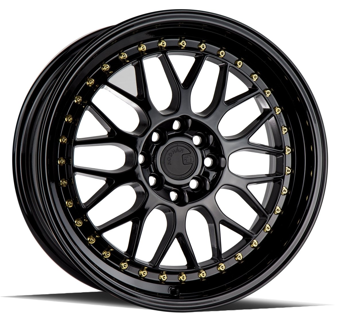 AH02 - JDMuscleWheelsAH021780410011435GB17x84x100,4x114.3 | +35 | 73.1Gloss Black