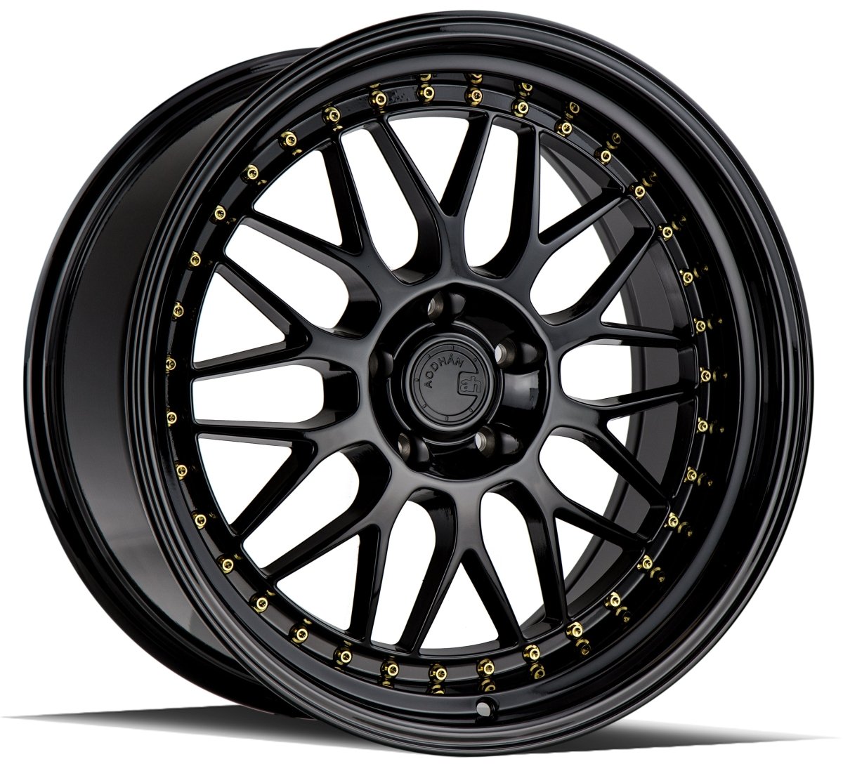 AH02 - JDMuscleWheelsAH021780410011435GB17x84x100,4x114.3 | +35 | 73.1Gloss Black
