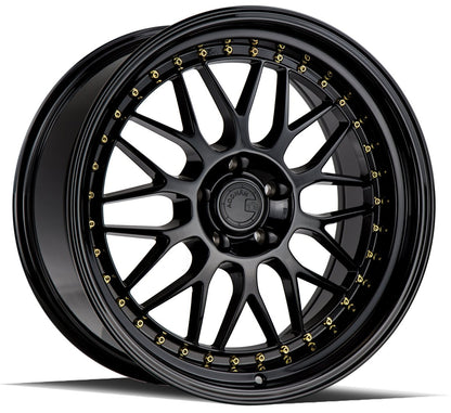 AH02 - JDMuscleWheelsAH021780410011435GB17x84x100,4x114.3 | +35 | 73.1Gloss Black