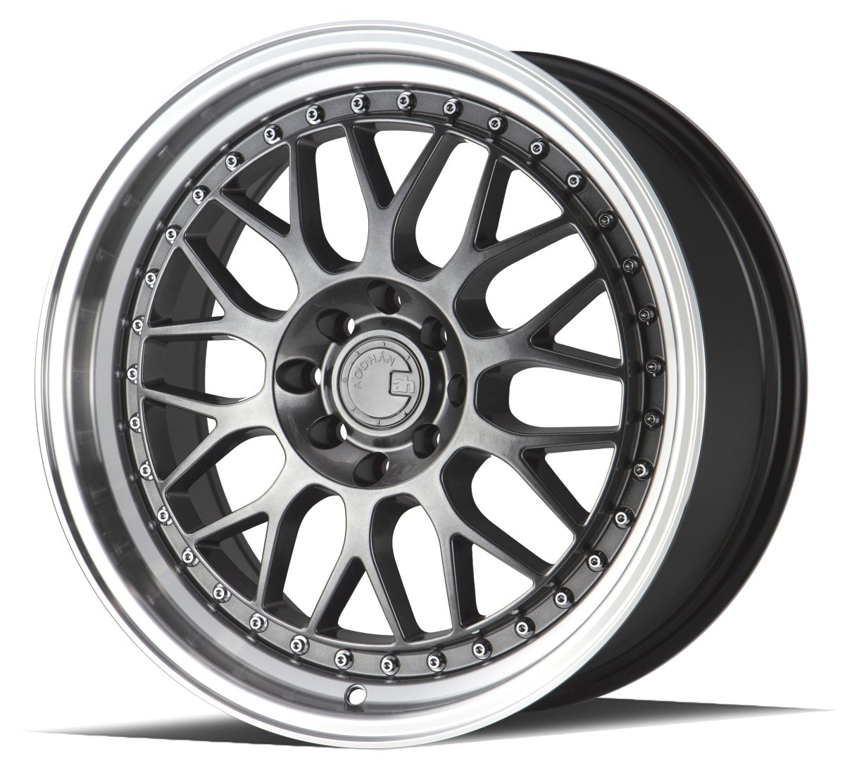 AH02 - JDMuscleWheelsAH021780410011435HB17x84x100,4x114.3 | +35 | 73.1Hyper Black w/ Machined Lip