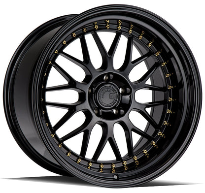 AH02 - JDMuscleWheelsAH021780410011435GB17x84x100,4x114.3 | +35 | 73.1Gloss Black