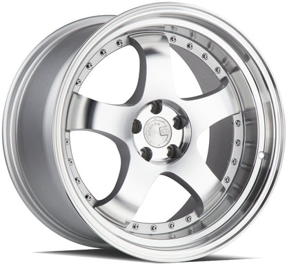 AH03 - JDMuscleWheelsAH0315804100114320FB15x84x100/114.3 | +20 | 73.1Gloss Black