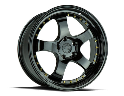 AH03 - JDMuscleWheelsAH0315804100114320FB15x84x100/114.3 | +20 | 73.1Gloss Black