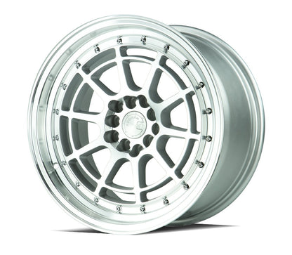 AH04 - JDMuscleWheelsAH0417905100114325SML17x95x100/114.3 | +25 | 73.1Silver Machined Face