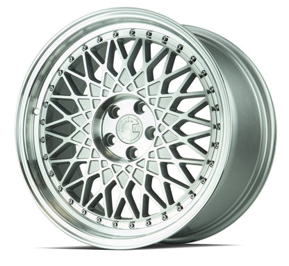 AH05 - JDMuscleWheelsAH051885510035SMF18x8.55x100 | +35 | 73.1Silver Machined Face