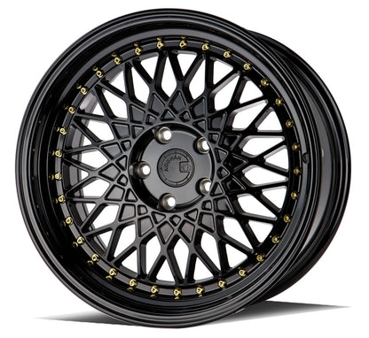 AH05 - JDMuscleWheelsAH0518955114335FB18x9.55x114.3 | +35 | 73.1Gloss Black