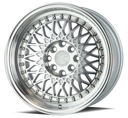 AH05 - JDMuscleWheelsAH0515804100114320SMF15x84x100/114.3 | +20 | 73.1Silver Machined Face