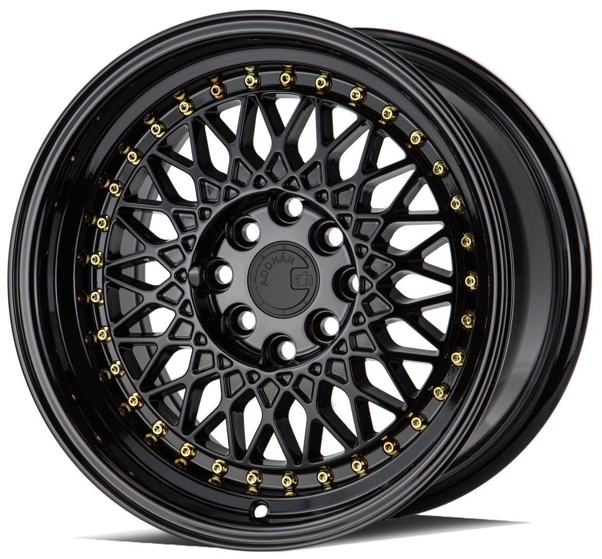 AH05 - JDMuscleWheelsAH0516804100114315FB16x84x100/114.3 | +15 | 73.1Gloss Black