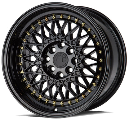 AH05 - JDMuscleWheelsAH0516804100114315FB16x84x100/114.3 | +15 | 73.1Gloss Black