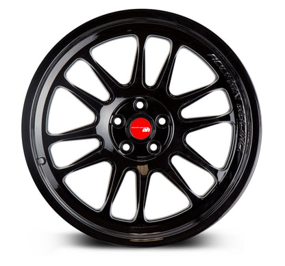 AH07 - JDMuscleWheelsAH071885510035FGB18x8.55x100 | +35 | 73.1Gloss Black
