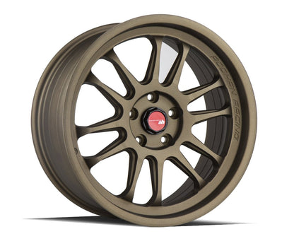 AH07 - JDMuscleWheelsAH071885510035SBC18x8.55x100 | +35 | 73.1Textured Bronze