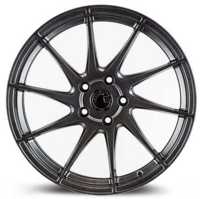 AH09 - JDMuscleWheelsAH91885510035HB_D18x8.5 (Driver Side)5x100 | +35 | 73.1Hyper Black