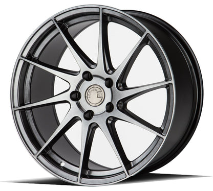 AH09 - JDMuscleWheelsAH91885510035SMF_D18x8.5 (Driver Side)5x100 | +35 | 73.1Silver Machined Face