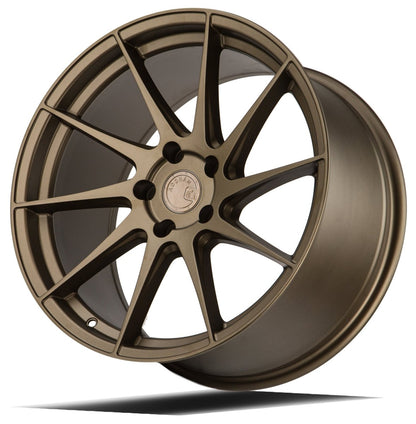 AH09 - JDMuscleWheelsAH91895510035BZ_P18x9.5 (Passenger Side)5x100 | +35 | 73.1Matte Bronze