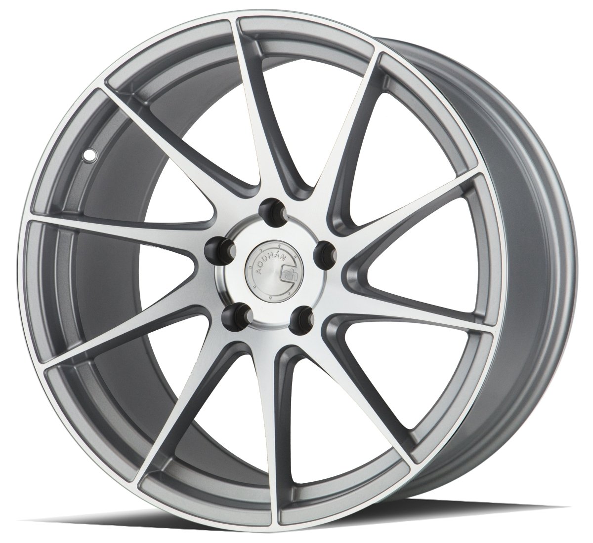 AH09 - JDMuscleWheelsAH91885510035SMF_D18x8.5 (Driver Side)5x100 | +35 | 73.1Silver Machined Face