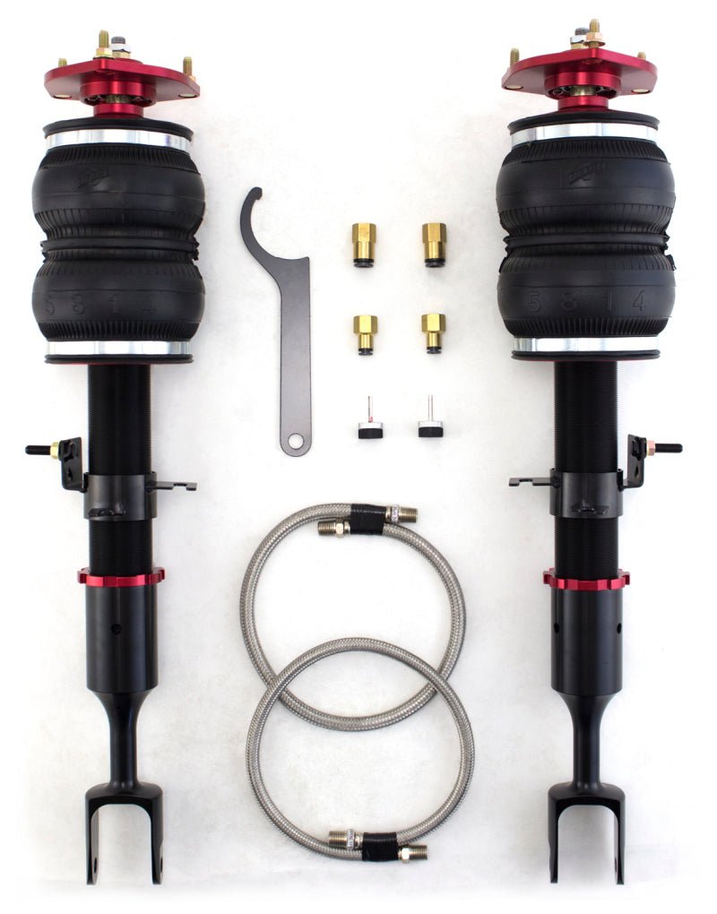 Air Lift Performance [03-06 G35][03-08 350Z] Front Air Suspension Kit - Red and Black - JDMuscleAir Suspensionalf75520