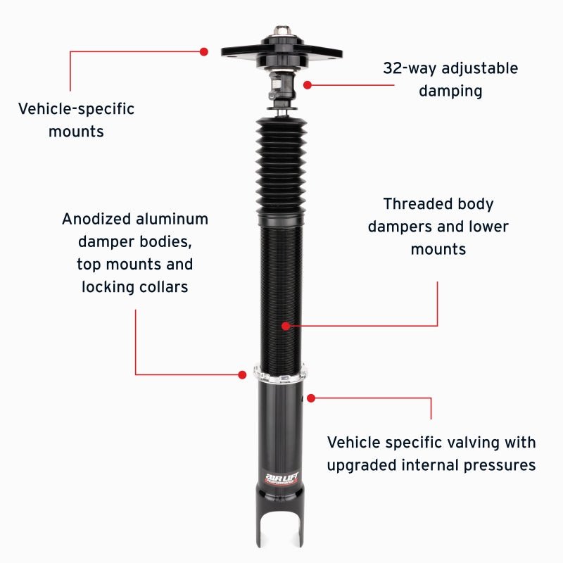 Air Lift Performance [08-13 G37][09-20 370Z][23-25 Z] Rear Air Suspension Kit - Black - JDMuscleAir Suspensionalf76510