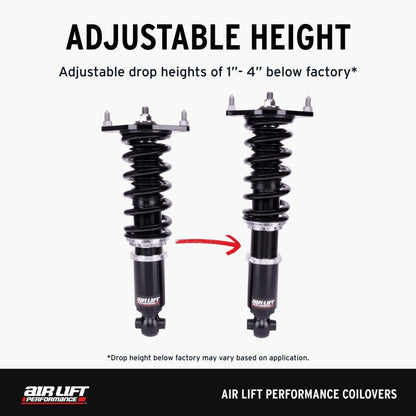 Air Lift Performance Coilover Kit for Toyota G86, GR86, Scion FRS (2012 - 2016), Subaru BRZ (2012 - 2024) - Part No. ALF79006 | alf79006 - JDMuscleSPK828628