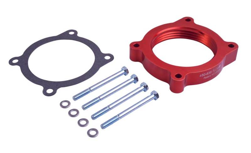 Airaid PowerAid Throttle Body Spacer for 2011 - 2014 Ford Mustang and 2011 - 2014 F - 150 5.0L V8 Engines | air450 - 638 - JDMuscleSPK4322138