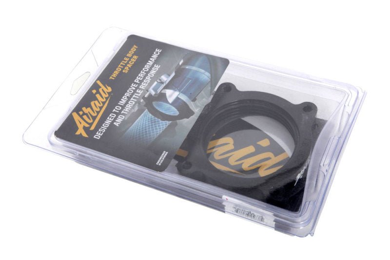 Airaid PowerAid Throttle Body Spacer for 2011 - 2014 Ford Mustang and 2011 - 2014 F - 150 5.0L V8 Engines | air450 - 638 - JDMuscleSPK4322138