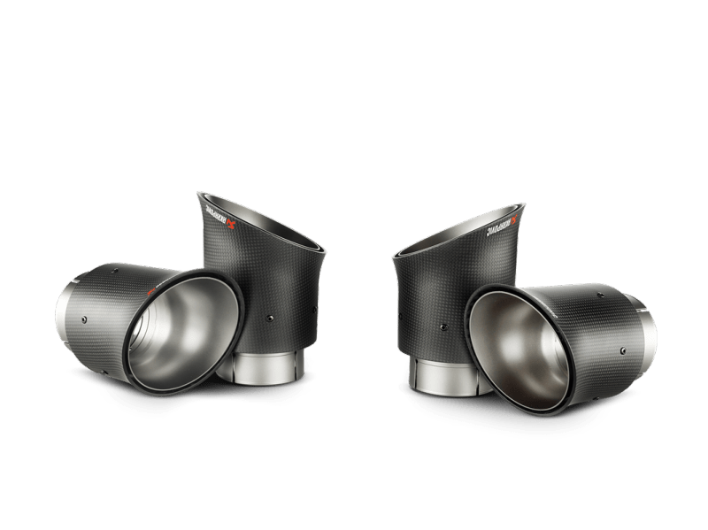 Akrapovic Slip - On Line Exhaust for Chevrolet Corvette Z06 (C7) 2014 - 2017 with Titanium and Carbon Tips | akrMTP - CO/TI/2 - JDMuscleSPK118986