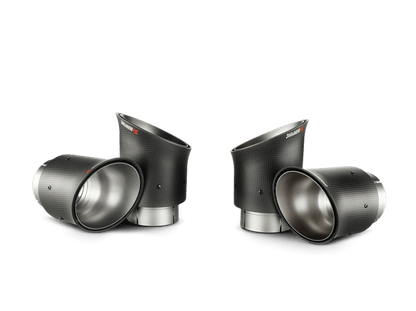 Akrapovic Slip - On Line Exhaust for Chevrolet Corvette Z06 (C7) 2014 - 2017 with Titanium and Carbon Tips | akrMTP - CO/TI/2 - JDMuscleSPK118986
