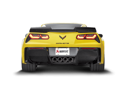 Akrapovic Slip - On Line Exhaust for Chevrolet Corvette Z06 (C7) 2014 - 2017 with Titanium and Carbon Tips | akrMTP - CO/TI/2 - JDMuscleSPK118986