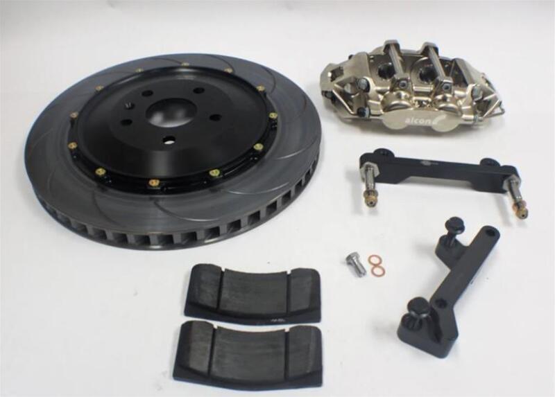 Alcon 00 - 09 Honda S2000 Wisefab 2 Piston Rear Race Kit - Anodized - JDMuscleSPKalcBRK.200618