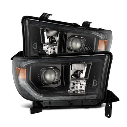AlphaRex [07 - 13 Tundra, 08 - 17 Sequoia] G2 PRO - Series Projector Headlights Alpha - Black - JDMuscleHeadlightsarx880828