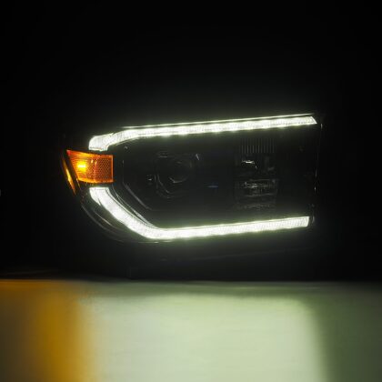 AlphaRex [07 - 13 Tundra, 08 - 17 Sequoia] G2 PRO - Series Projector Headlights Alpha - Black - JDMuscleHeadlightsarx880828