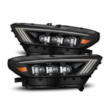 AlphaRex 15 - 17 Ford Mustang NOVA Series LED Projector Headlights - Black | arx880144 - JDMuscleSPK542944