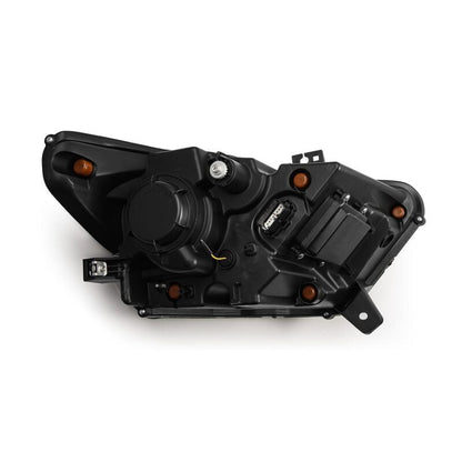 AlphaRex 15 - 17 Ford Mustang NOVA Series LED Projector Headlights - Black | arx880144 - JDMuscleSPK542944