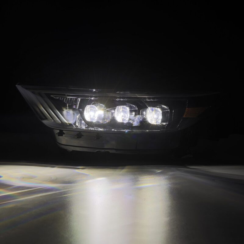 AlphaRex 15 - 17 Ford Mustang NOVA Series LED Projector Headlights with Activ Light, Sequential Signal, and Switchback DRL | arx880114 - JDMuscleSPK546520
