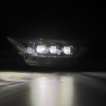 AlphaRex 15 - 17 Ford Mustang NOVA Series LED Projector Headlights with Activ Light, Sequential Signal, and Switchback DRL | arx880114 - JDMuscleSPK546520