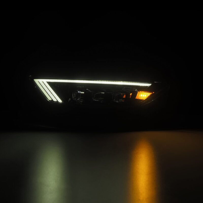AlphaRex 15 - 17 Ford Mustang NOVA Series LED Projector Headlights with Activ Light, Sequential Signal, and Switchback DRL | arx880114 - JDMuscleSPK546520