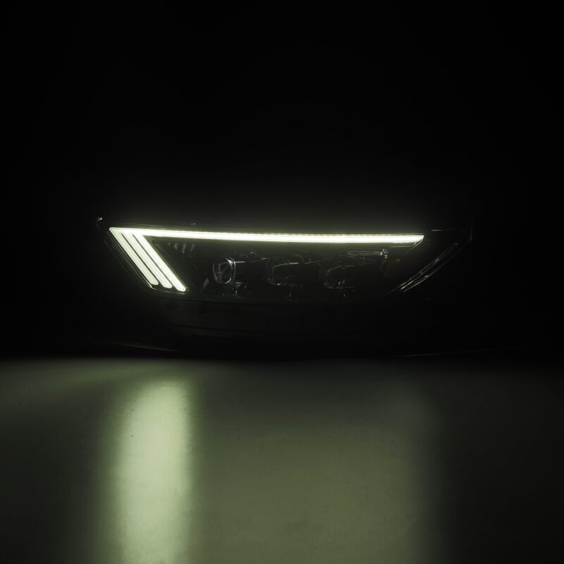 AlphaRex 15 - 17 Ford Mustang NOVA Series LED Projector Headlights with Activ Light, Sequential Signal, and Switchback DRL | arx880114 - JDMuscleSPK546520