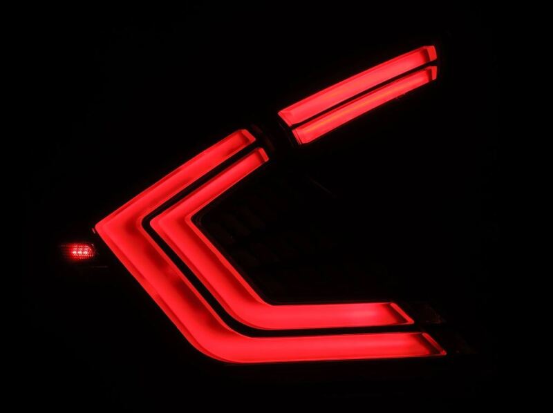 AlphaRex [16 - 21 Honda Civic Hatchback / Type - R FK8] Nova - Series LED Tail Lights - Black Smoke - JDMuscleTail Lightsarx676010