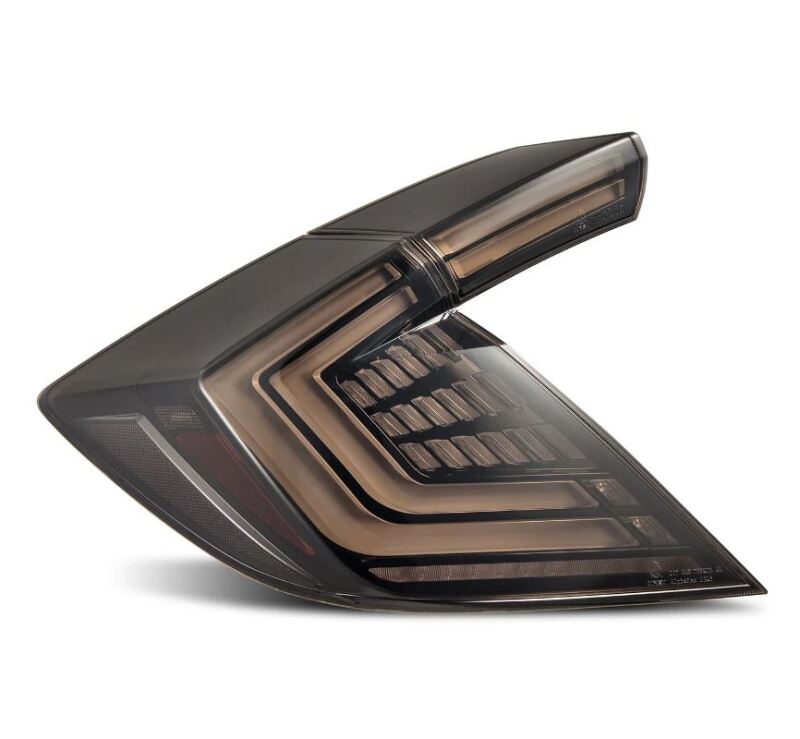 AlphaRex [16 - 21 Honda Civic Hatchback / Type - R FK8] Nova - Series LED Tail Lights - Black Smoke - JDMuscleTail Lightsarx676010
