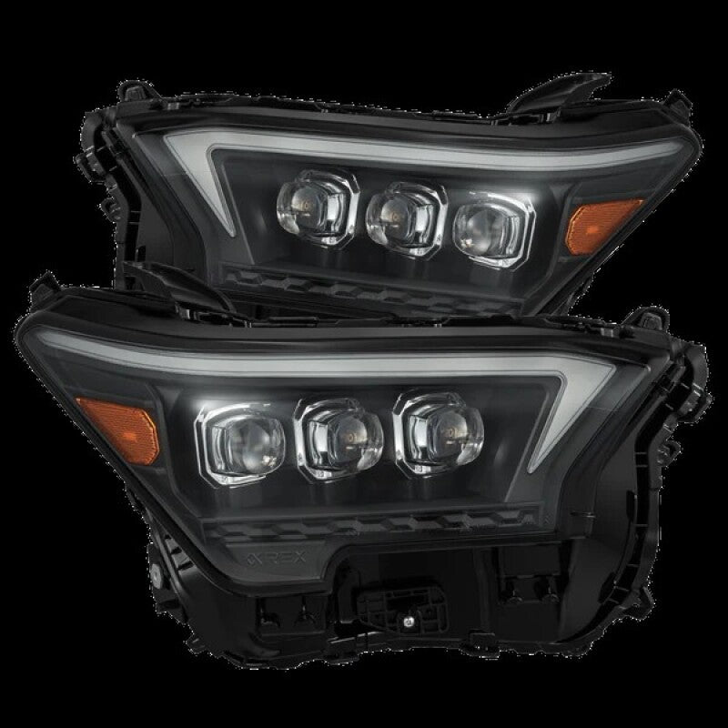 AlphaRex 2023+ Toyota Tacoma NOVA - Series LED Projector Headlights with Black Finish, Activation Light, Sequential Signal, and DRL - Part ARX880333 | arx880333 - JDMuscleSPK850733