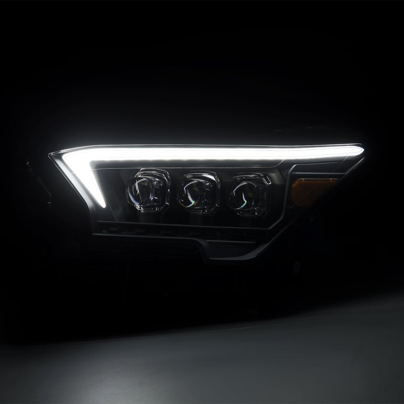 AlphaRex 2023+ Toyota Tacoma NOVA - Series LED Projector Headlights with Black Finish, Activation Light, Sequential Signal, and DRL - Part ARX880333 | arx880333 - JDMuscleSPK850733