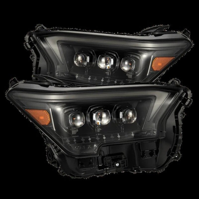 AlphaRex 2024+ Toyota Tacoma NOVA - Series LED Projection Headlights with Sequential Signal and Daytime Running Lights - Alpha - Blk | arx880332 - JDMuscleSPK850732